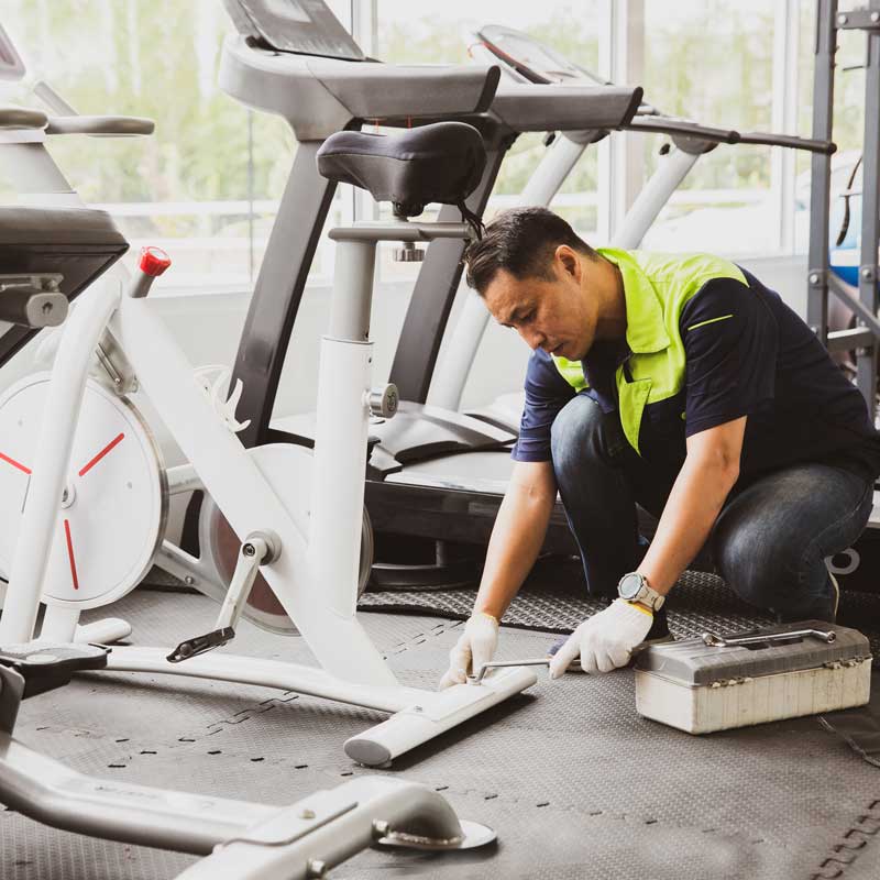 K&H exercise equipment repair service